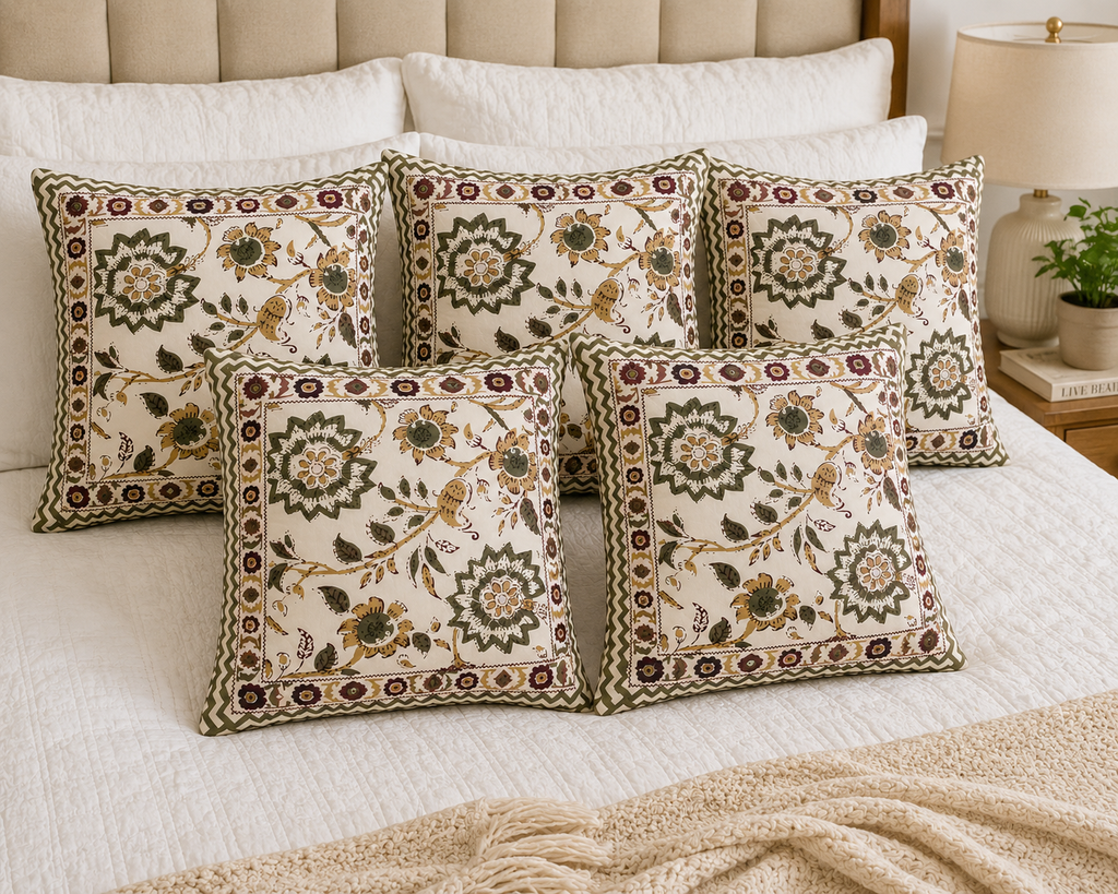 Designer Pillow Covers Collection Brown