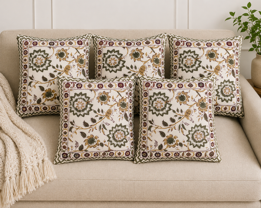 Designer Pillow Covers Collection Brown