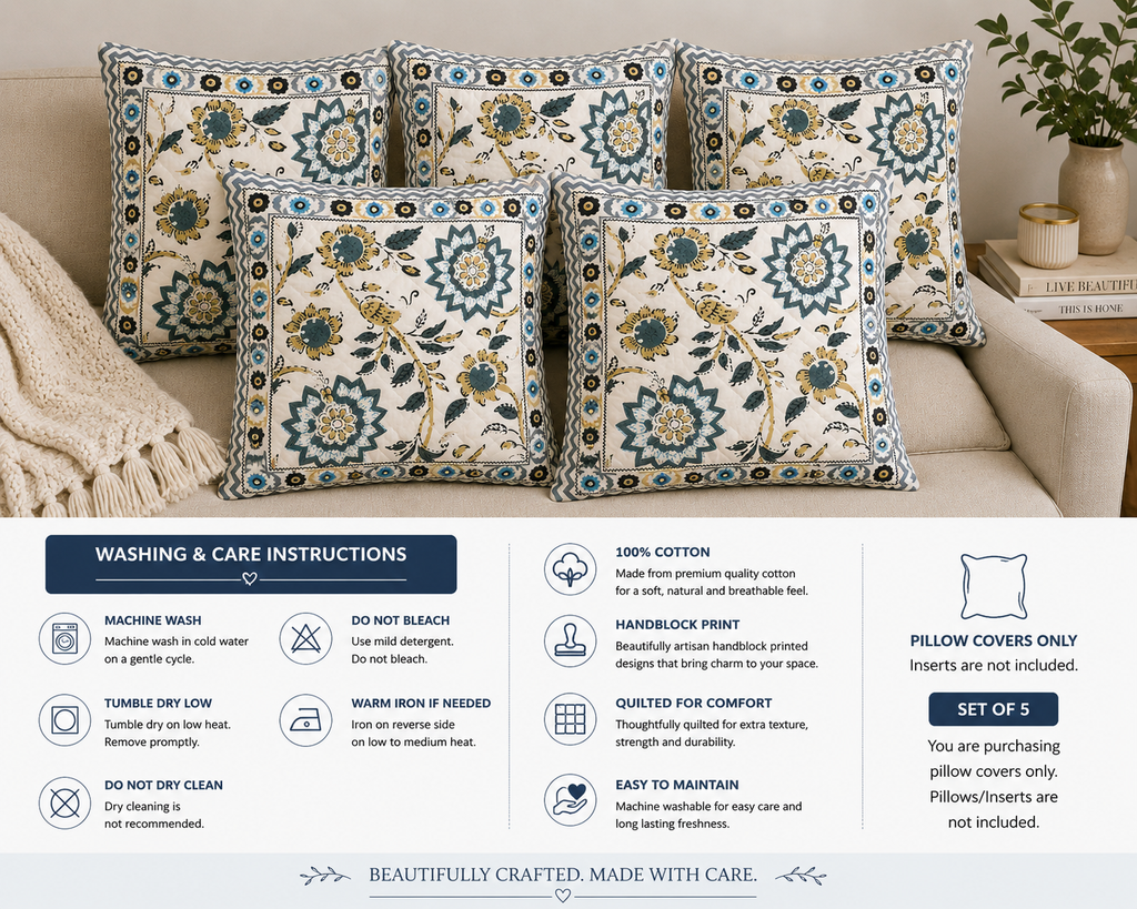 Designer Pillow Covers Collection Purle