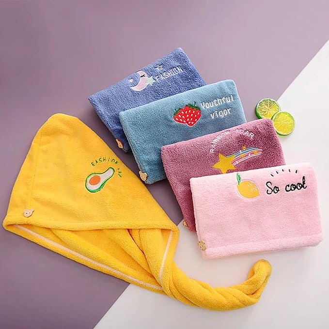 Microfiber Hair Drying Towel Wrap | Super Absorbent & Quick Dry