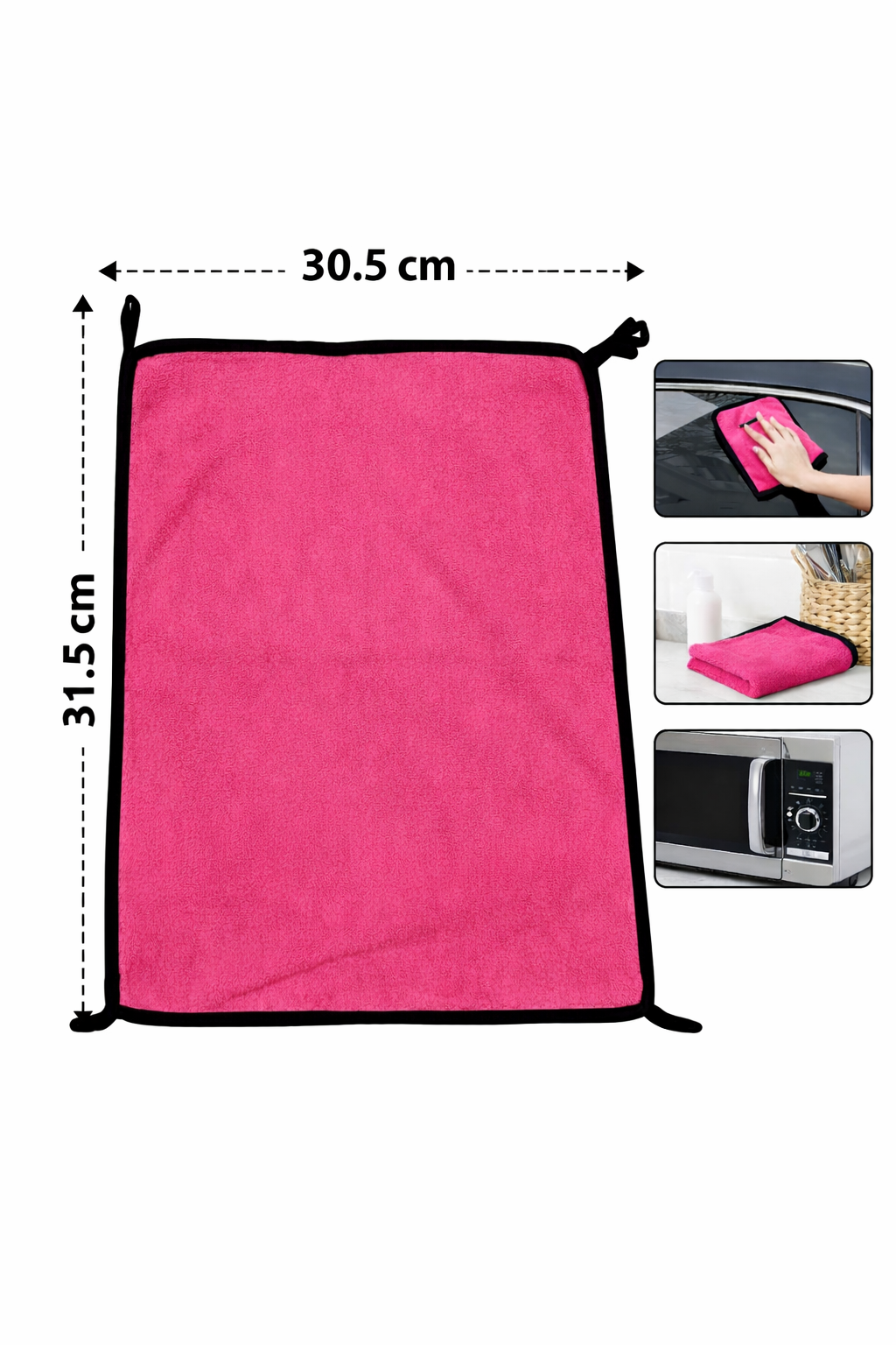 Premium Medium microfiber cloths and utility essentials for effortless everyday cleaning (Copy)